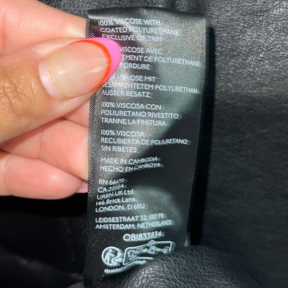 Anthropologie Maeve | NWT! The Colette Faux Leather Maxi Skirt Size: Large - Picture 4 of 5